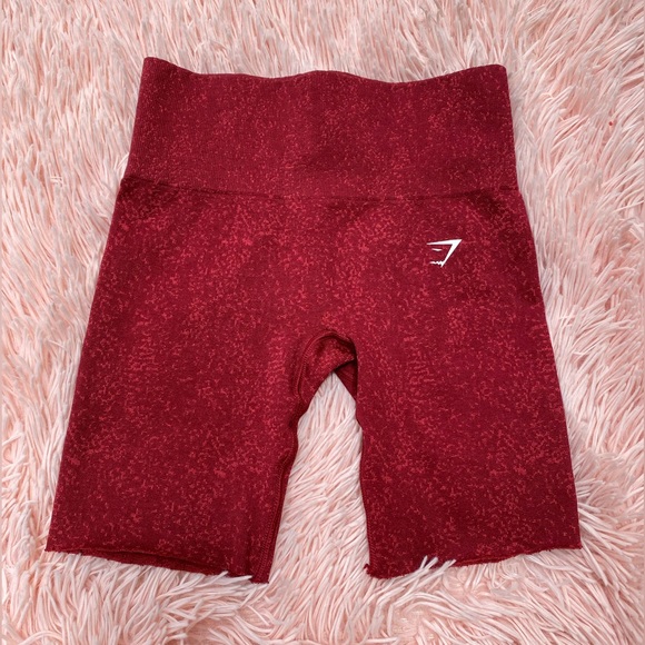 Gymshark Shorts Gymshark Adapt Fleck Maroon Shorts Poshmark